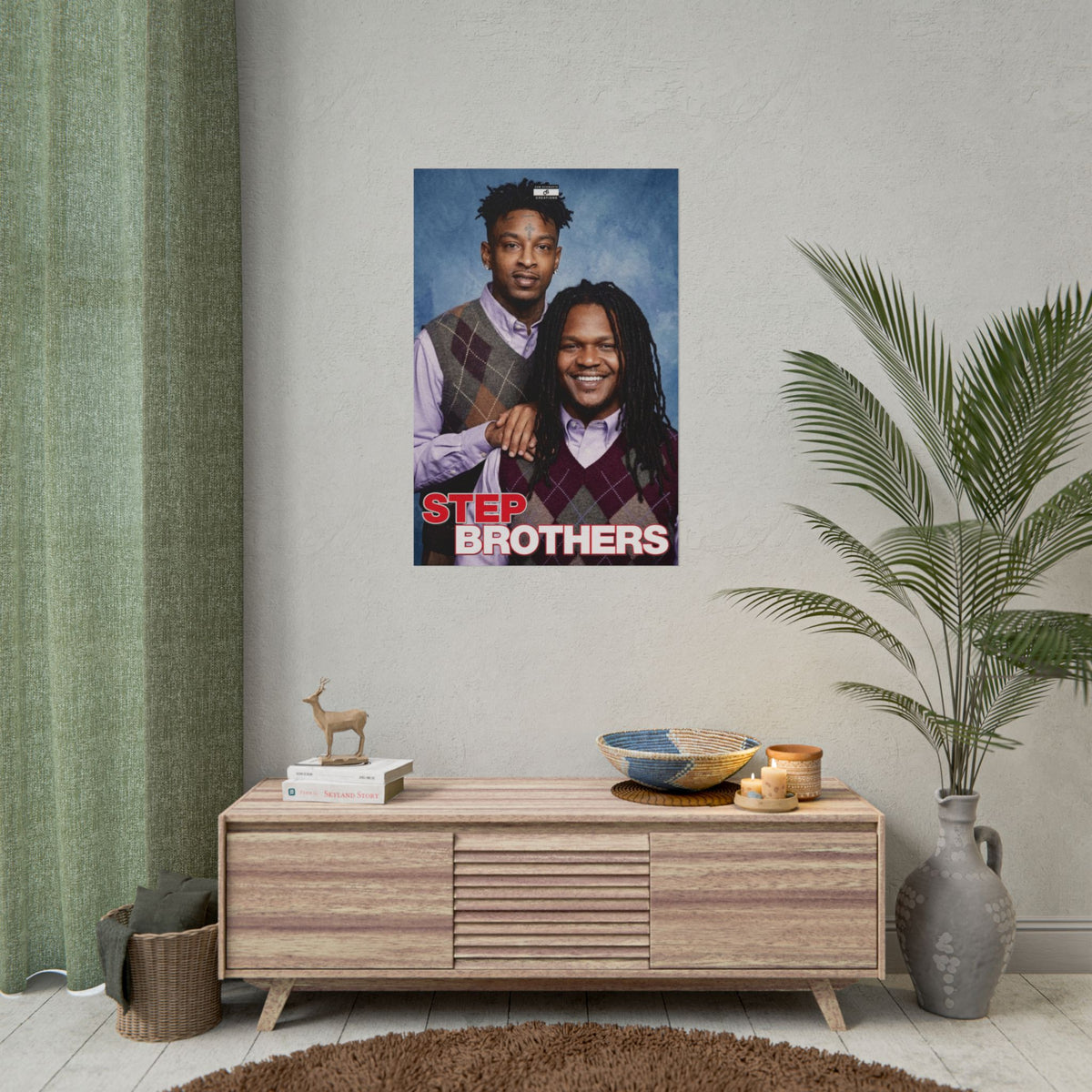 Step Brothers Poster | Hip-Hop Duo Wall Art