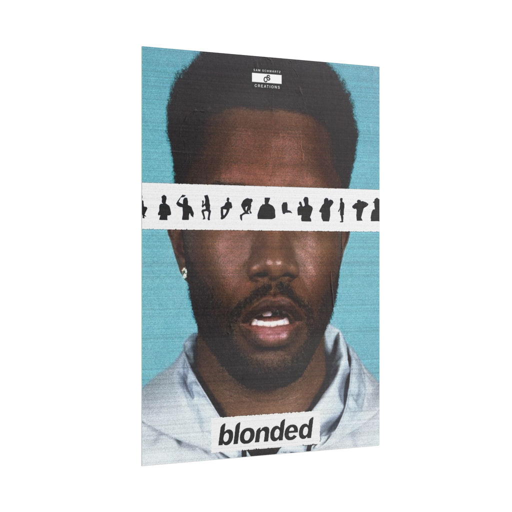 Blonded Poster | Frank Ocean Music Wall Art