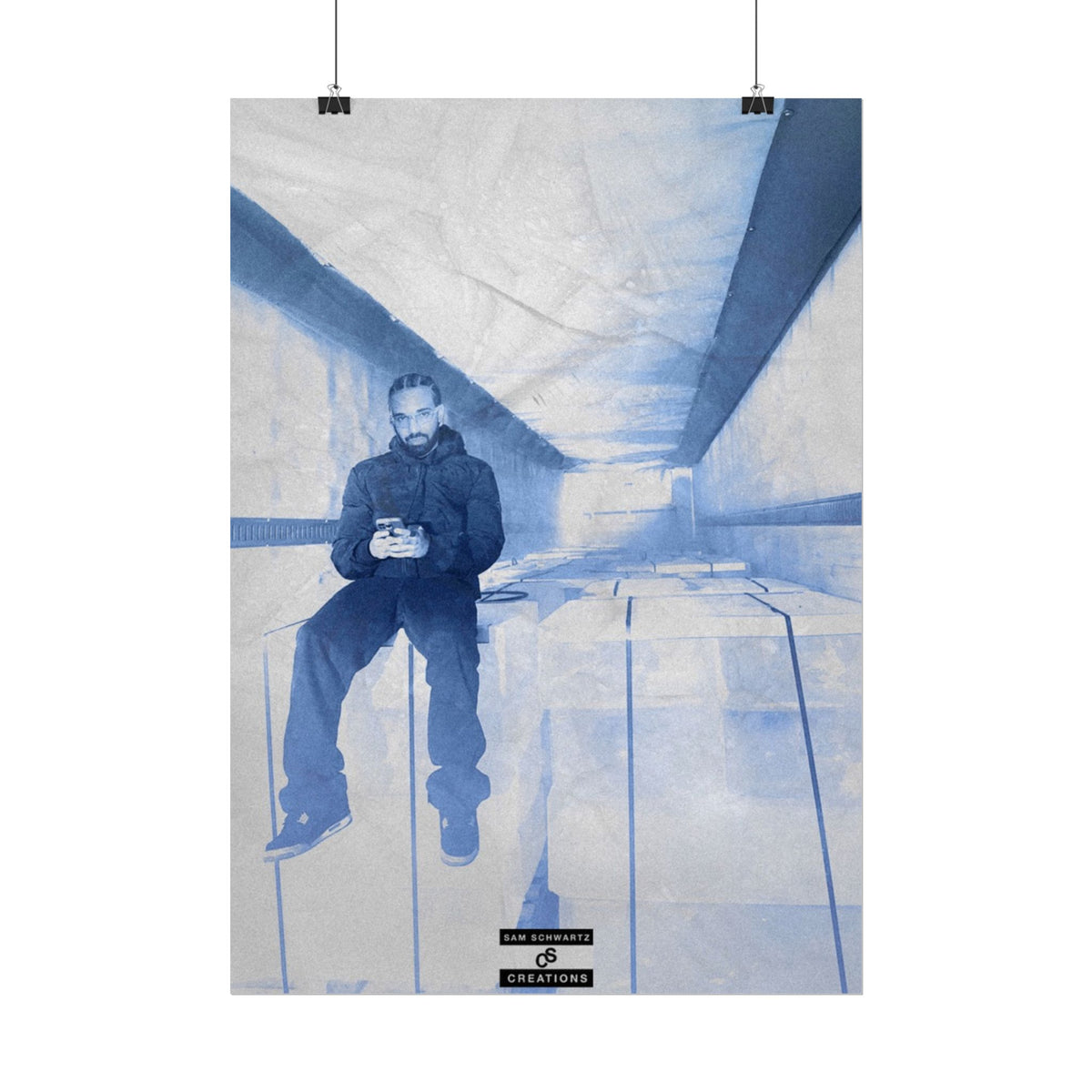 Cold Storage Poster | Drake Music Wall Art