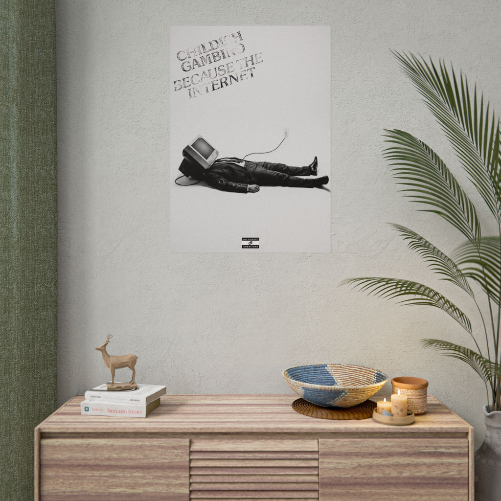 Because the Internet Poster | Childish Gambino Wall Art