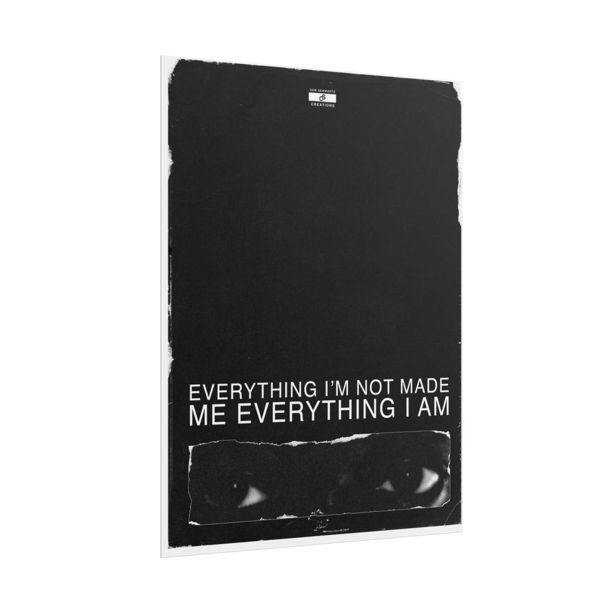 Everything I Am Poster | Minimalist Kanye West Hip-Hop Wall Art