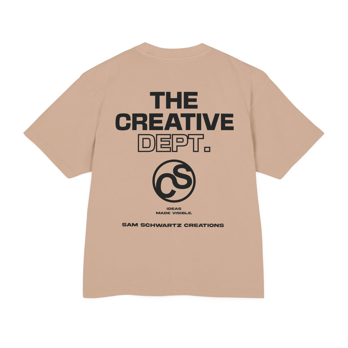 Sam Schwartz Creations Creative Dept. Tee — Graphic Artist Streetwear T-Shirt