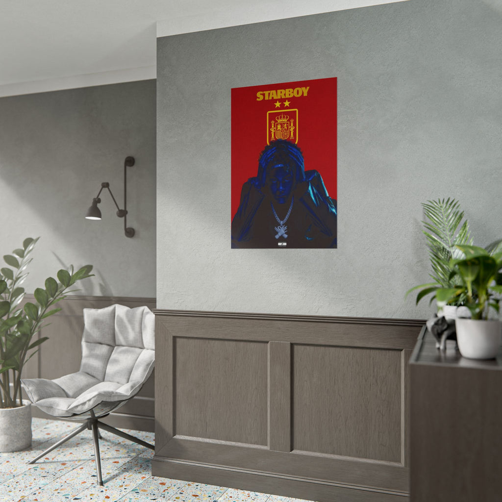 Starboy Poster | Spain Football Wall Art
