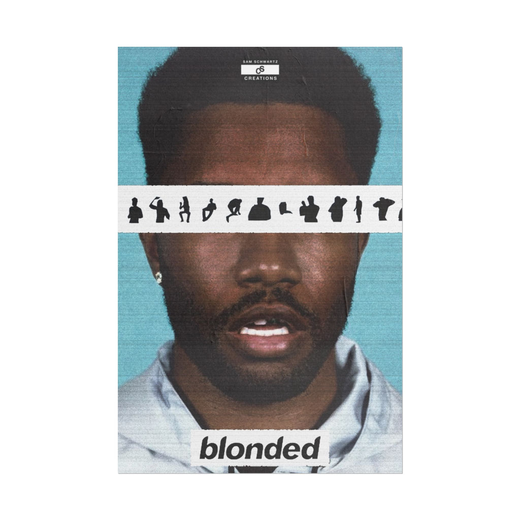 Blonded Poster | Frank Ocean Music Wall Art