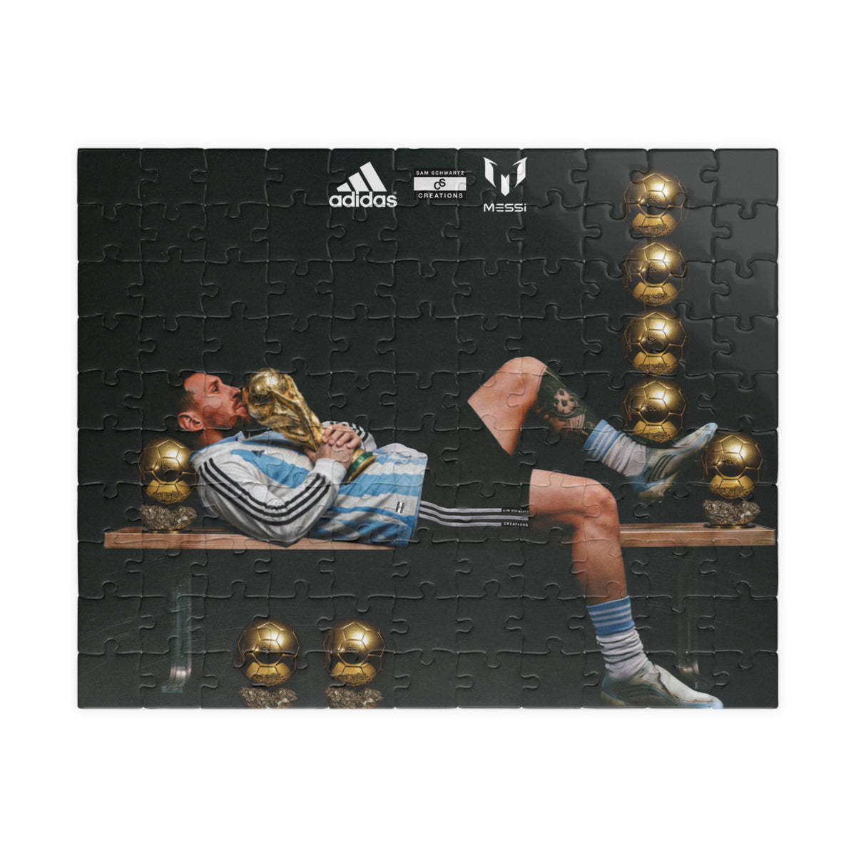 Messi 'Still Undisputed' Soccer Puzzle — 110/252/520/1014-Piece Collectible