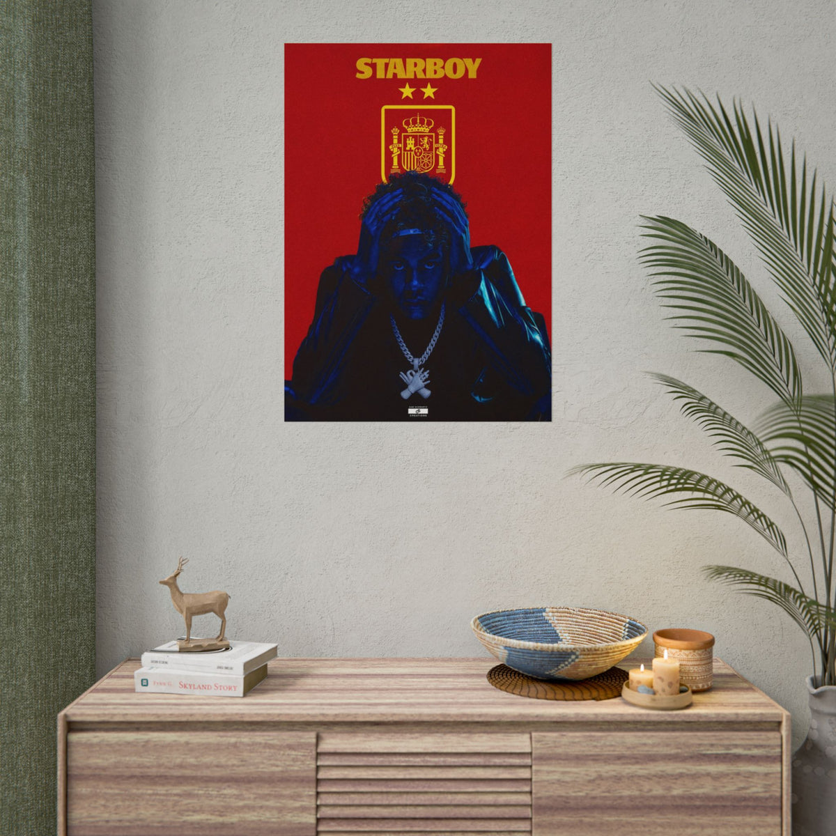 Starboy Poster | Spain Football Wall Art
