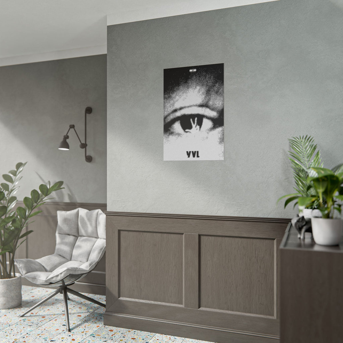YVL Vision Poster | Experimental Hip-Hop Wall Art