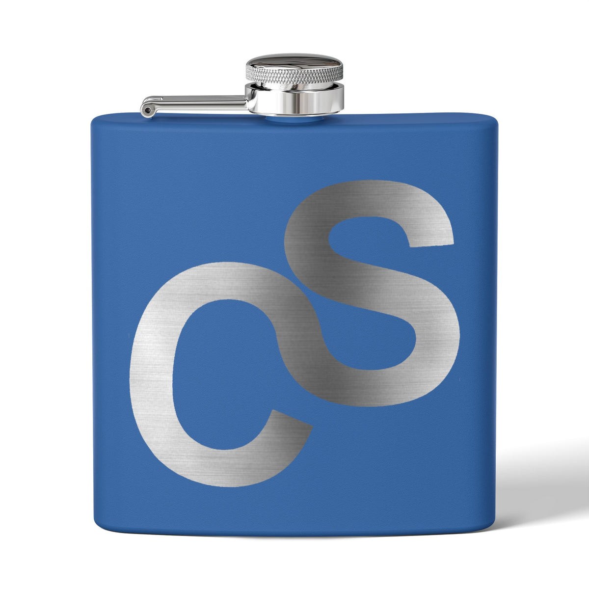Sam Schwartz Creations Stainless Steel Flask — Brushed Metal Sam Schwartz Creations, 6 oz