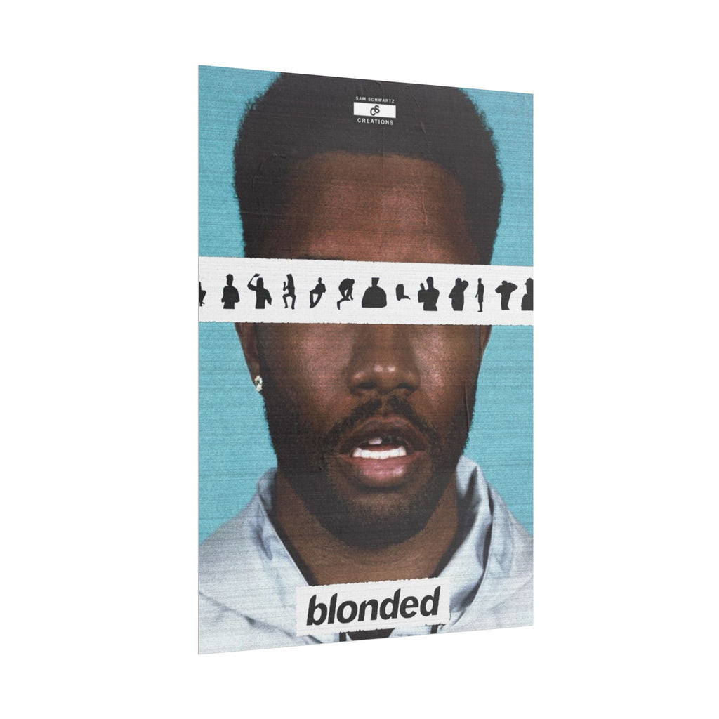 Blonded Poster | Frank Ocean Music Wall Art