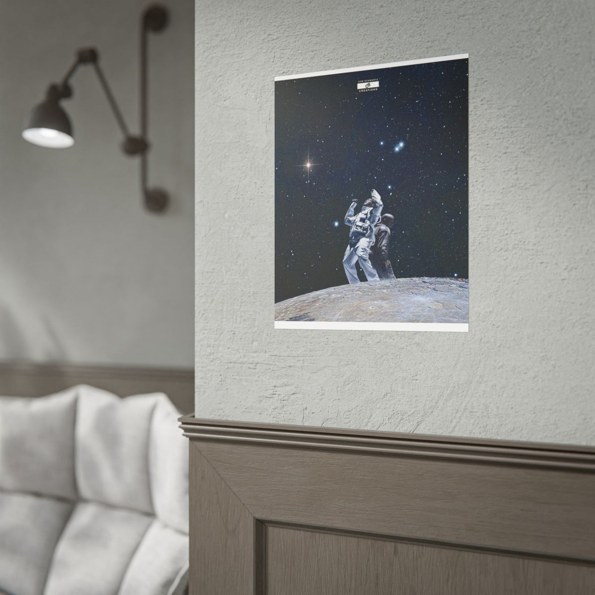 Among the Stars Poster | Kanye West & Don Toliver Music Wall Art