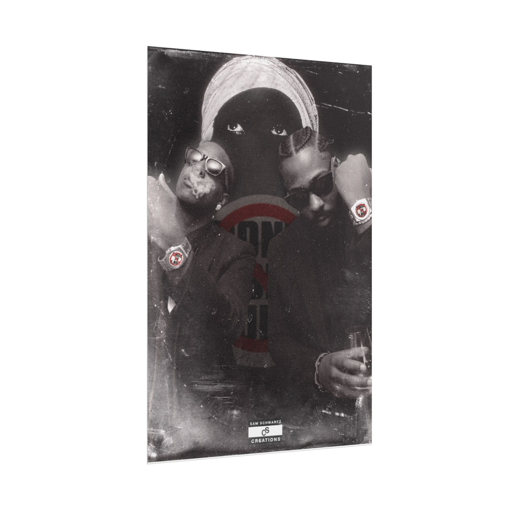 Don't Be Dumb Poster | Underground Music Duo Wall Art