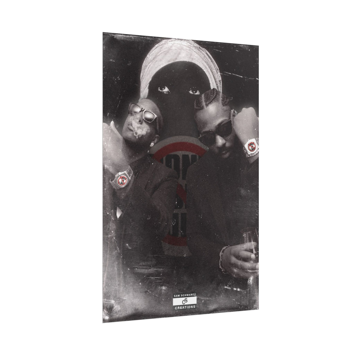 Don't Be Dumb Poster | Underground Music Duo Wall Art
