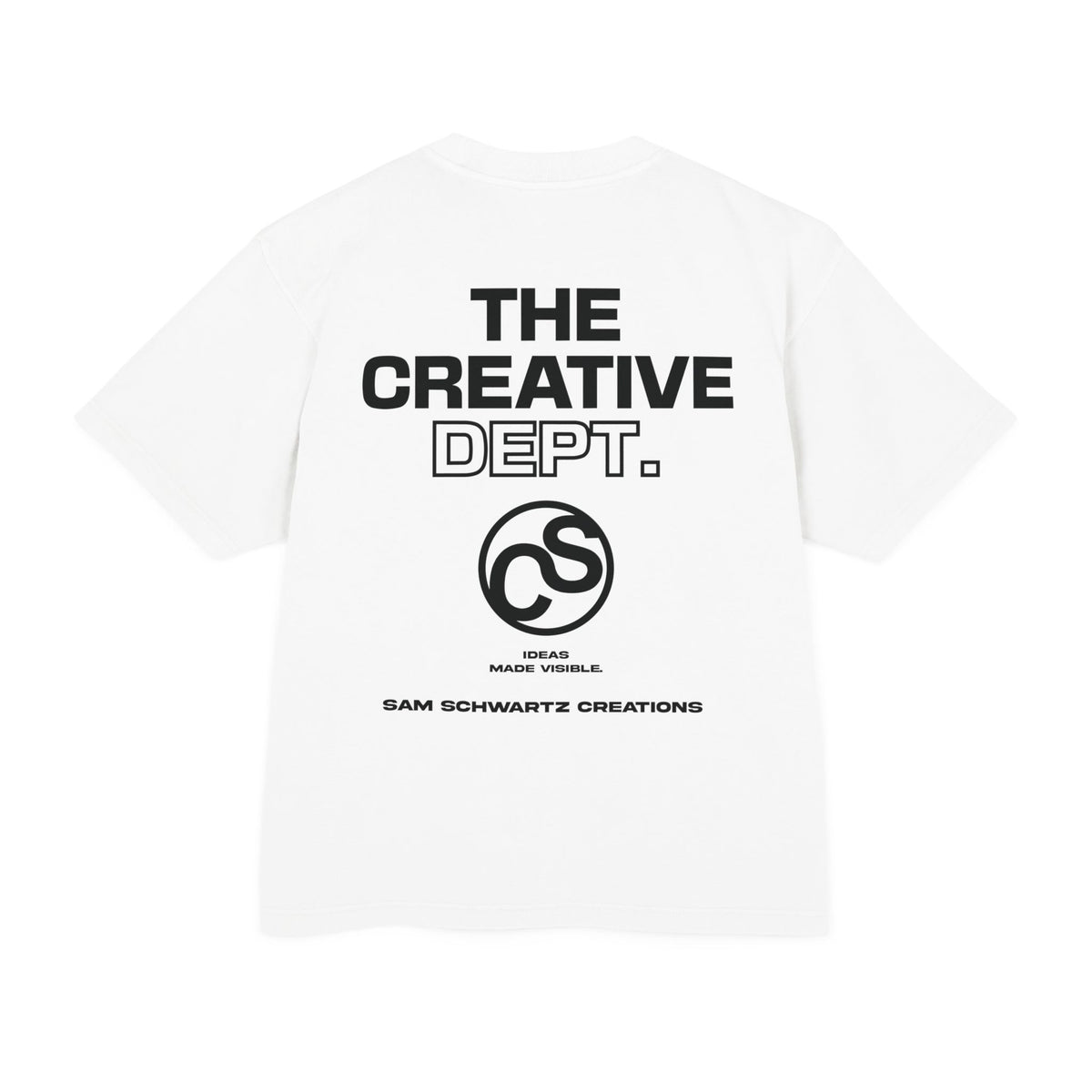 Sam Schwartz Creations Creative Dept. Tee — Graphic Artist Streetwear T-Shirt