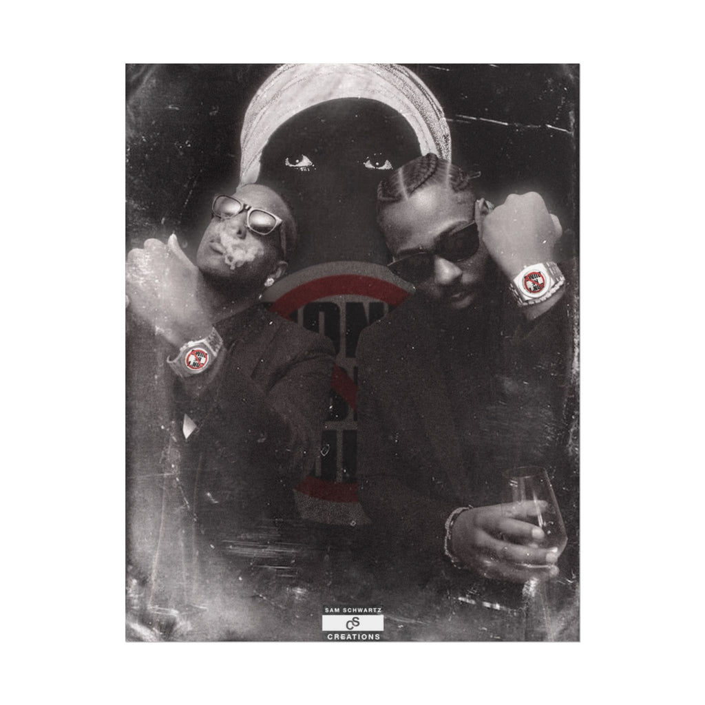 Don't Be Dumb Poster | Underground Music Duo Wall Art