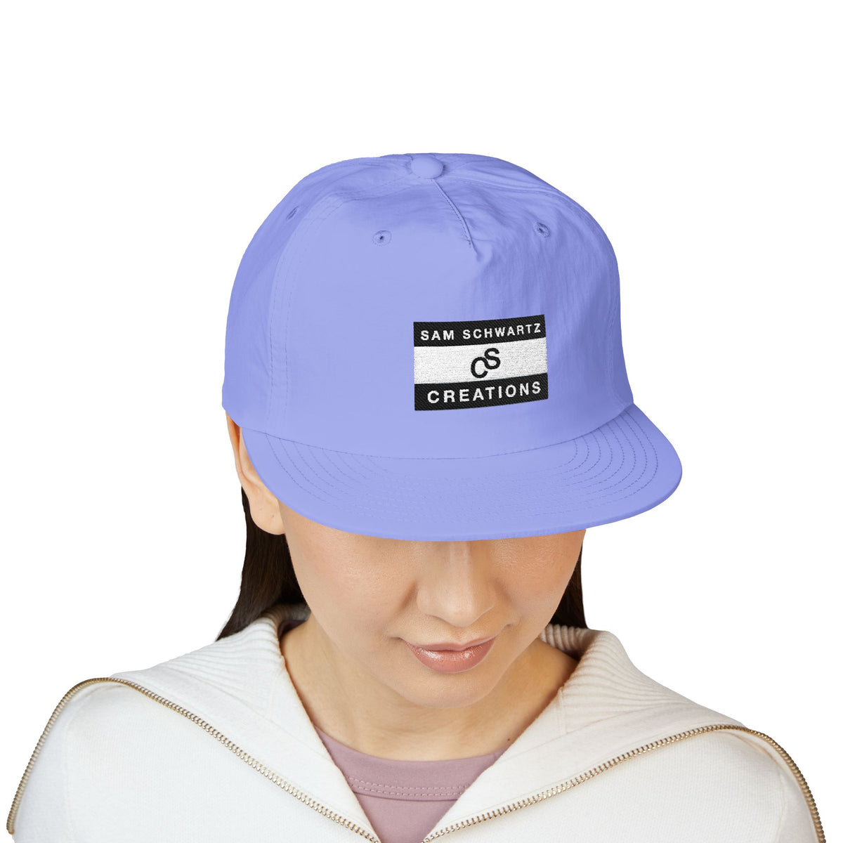 Sam Schwartz Creations Surf Cap - Sam Schwartz Creations Embroidered Patch Hat