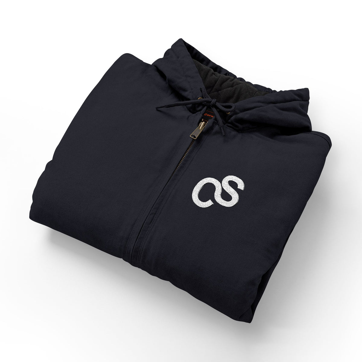 Embroidered Sam Schwartz Creations Logo Hooded Work Jacket