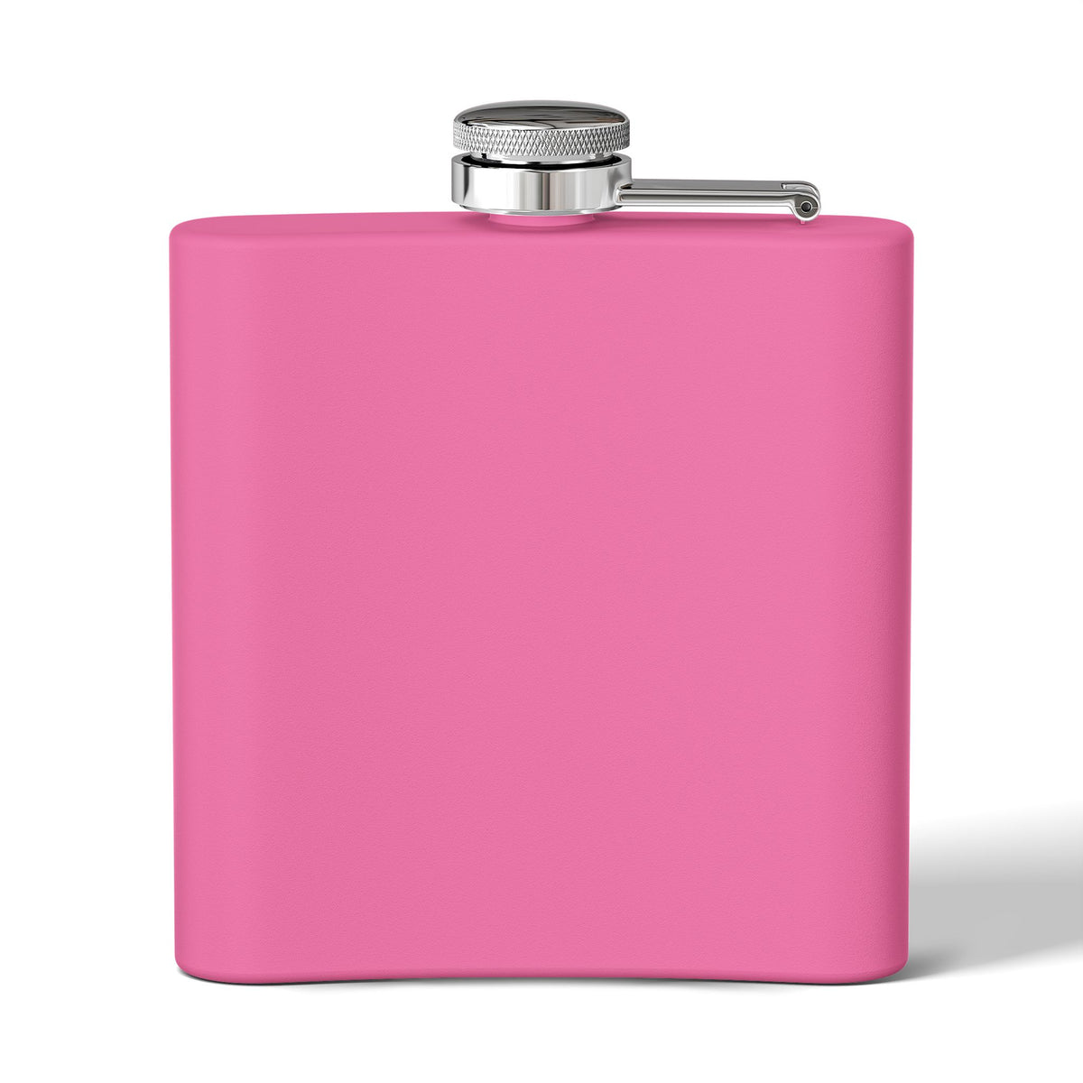 Sam Schwartz Creations Stainless Steel Flask — Brushed Metal Sam Schwartz Creations, 6 oz