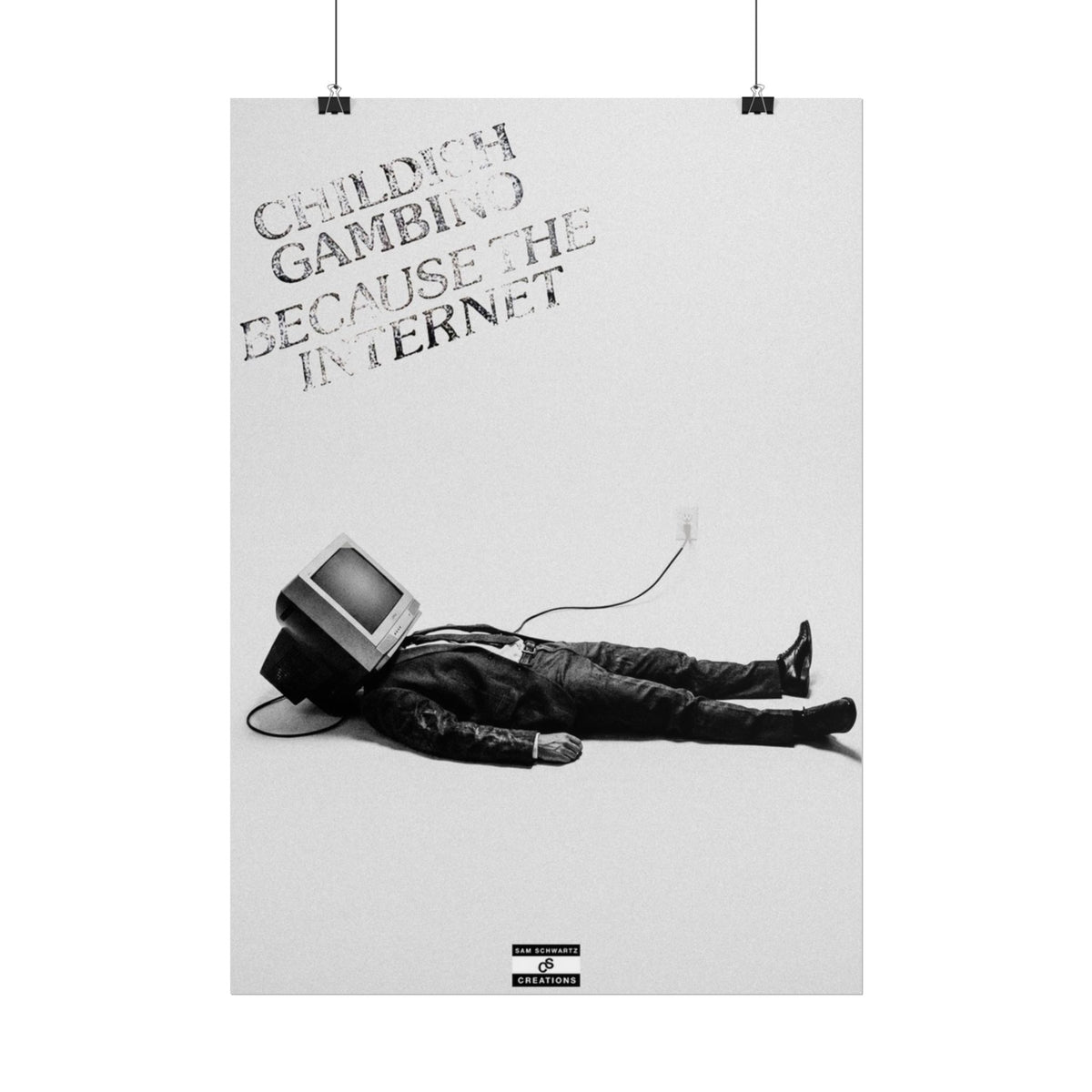 Because the Internet Poster | Childish Gambino Wall Art