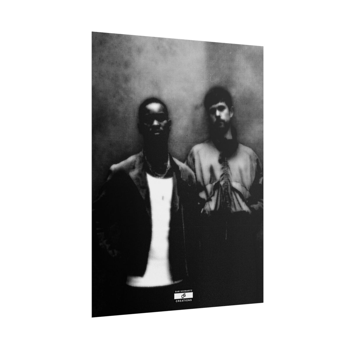 No Signal Duo Poster | Dave Hip-Hop Photography Wall Art