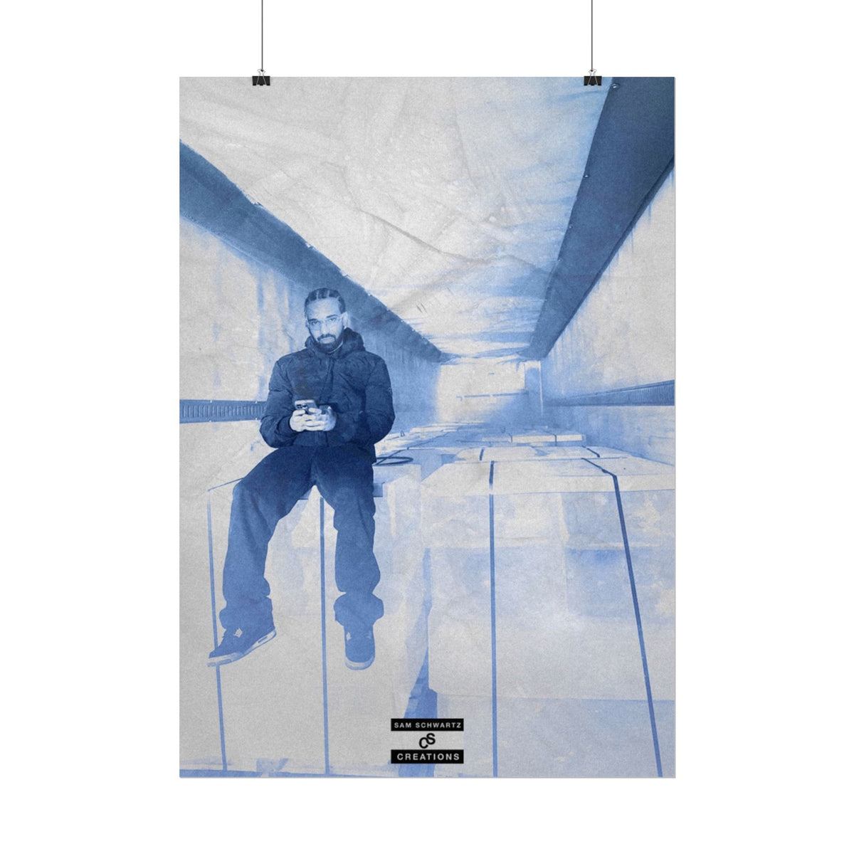 Cold Storage Poster | Drake Music Wall Art