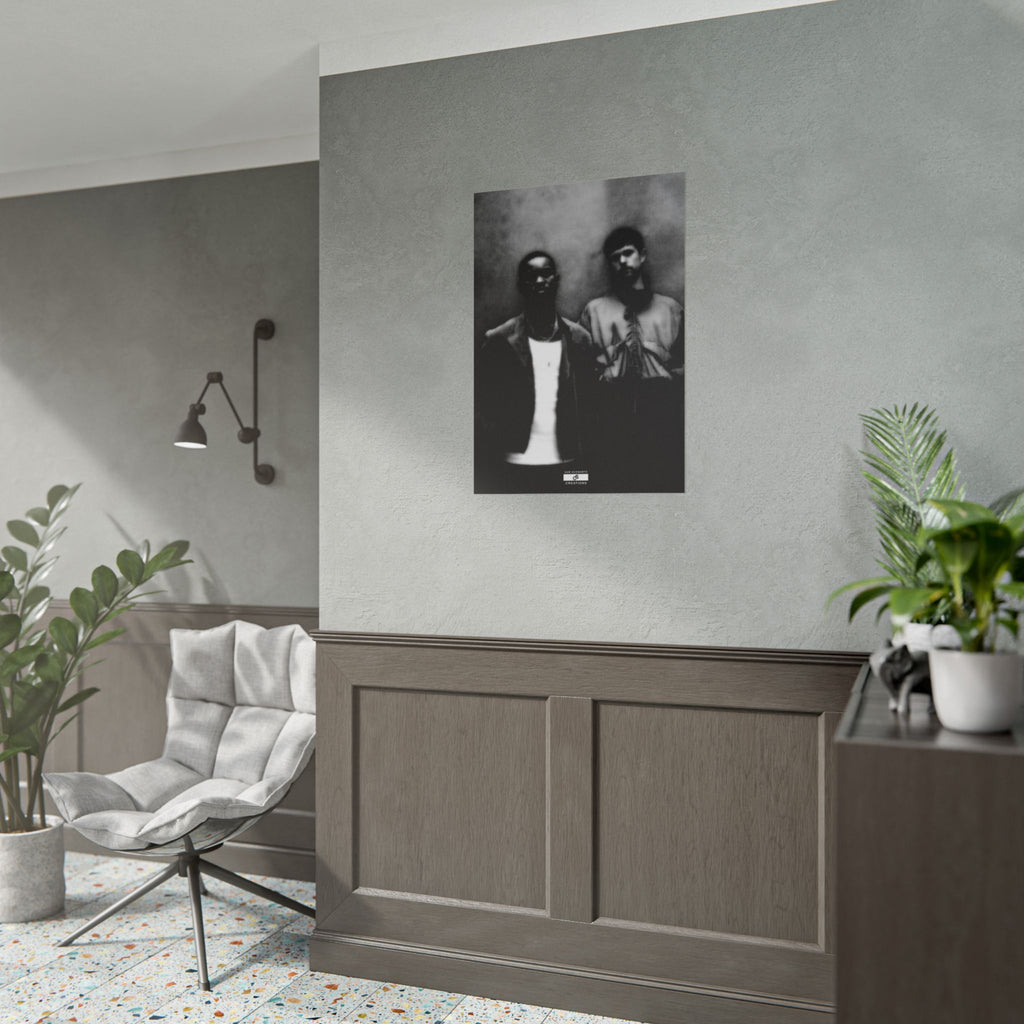 No Signal Duo Poster | Dave Hip-Hop Photography Wall Art