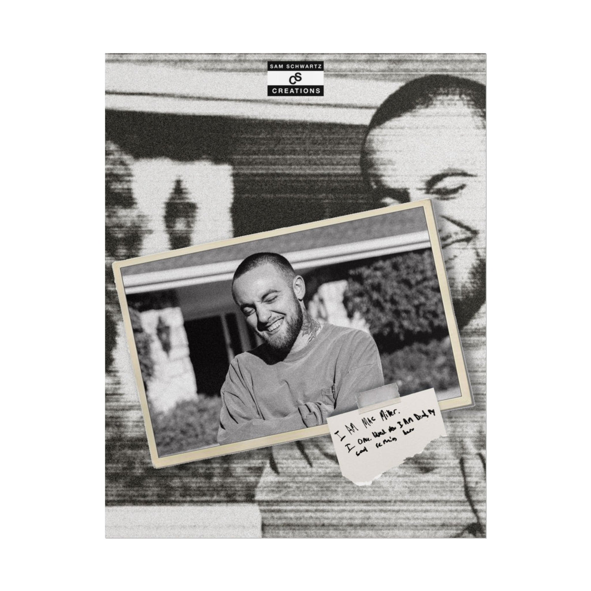 I Am Mac Miller Poster | Memorial Hip-Hop Wall Art