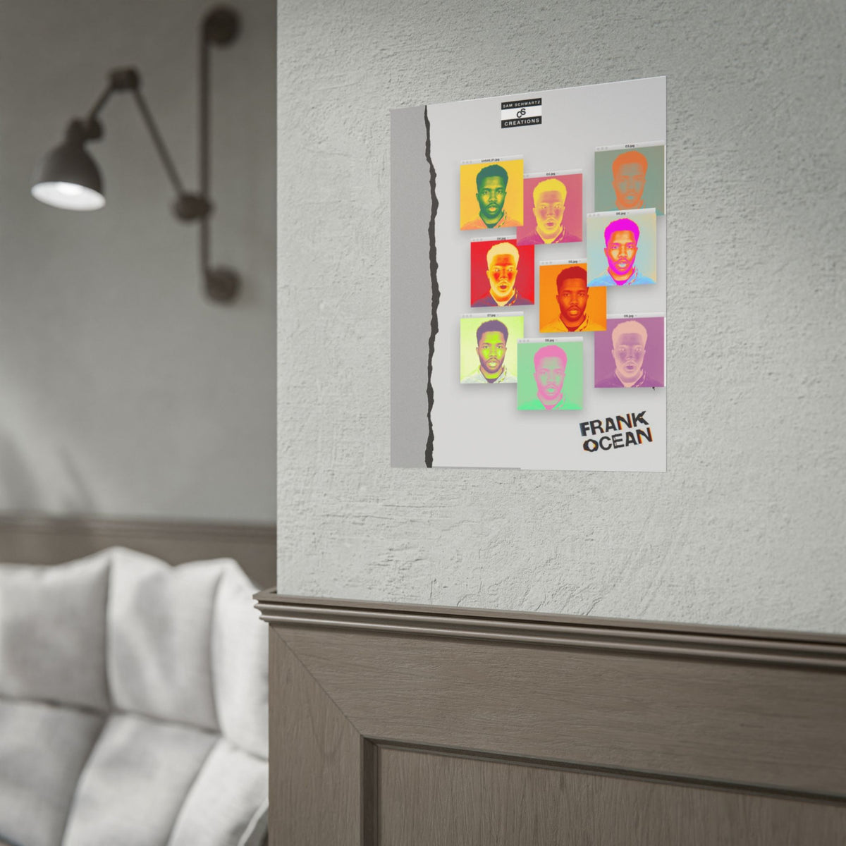Color Study Poster | Frank Ocean Pop Art Wall Art