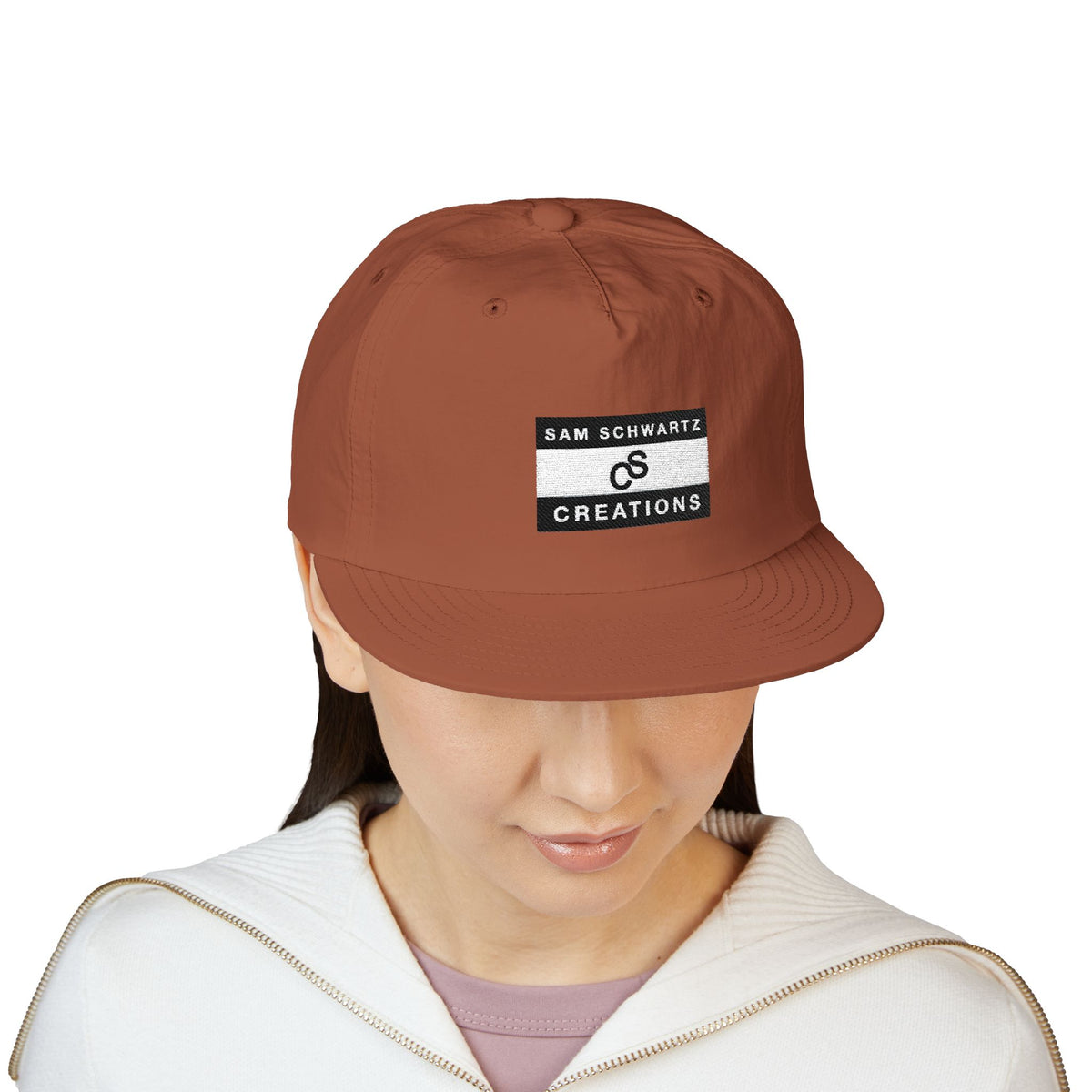 Sam Schwartz Creations Surf Cap - Sam Schwartz Creations Embroidered Patch Hat
