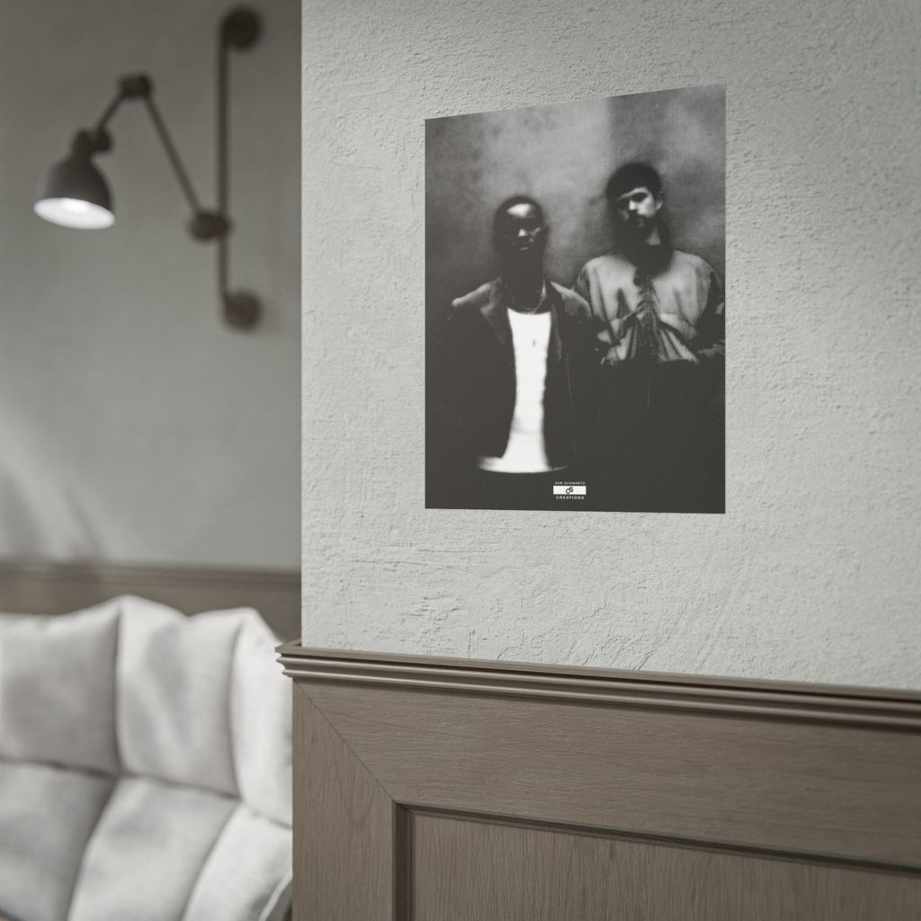 No Signal Duo Poster | Dave Hip-Hop Photography Wall Art
