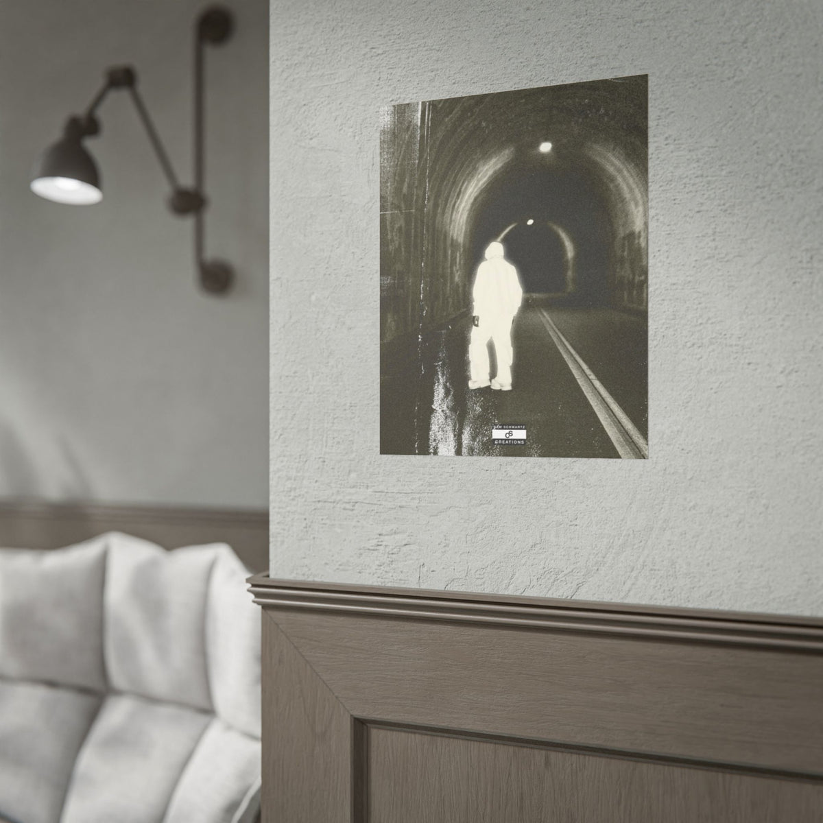 Octane Tunnel Poster | Underground Music Culture Wall Art