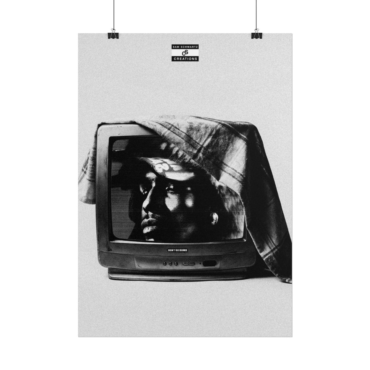 Don’t Be Dumb Poster | CRT Hip-Hop Wall Art