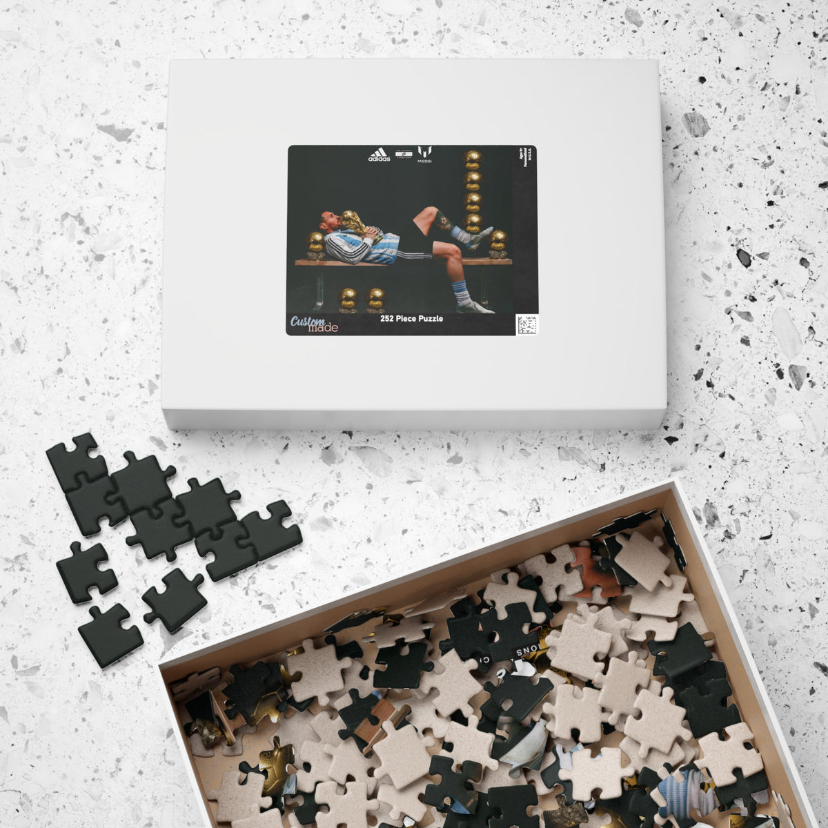 Messi 'Still Undisputed' Soccer Puzzle — 110/252/520/1014-Piece Collectible