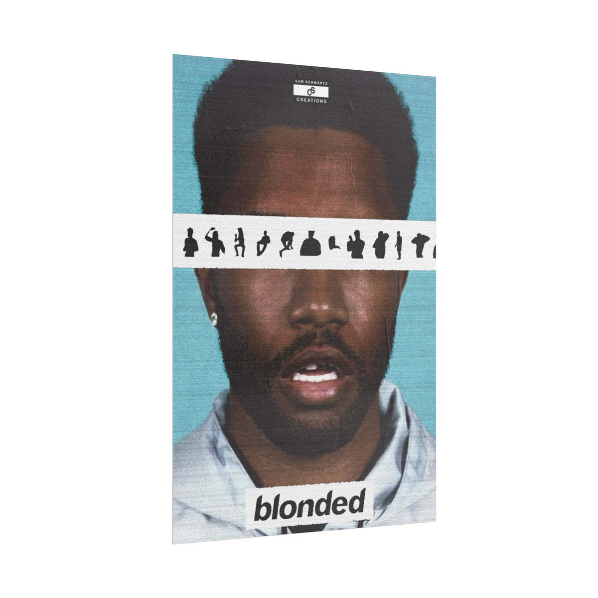 Blonded Poster | Frank Ocean Music Wall Art