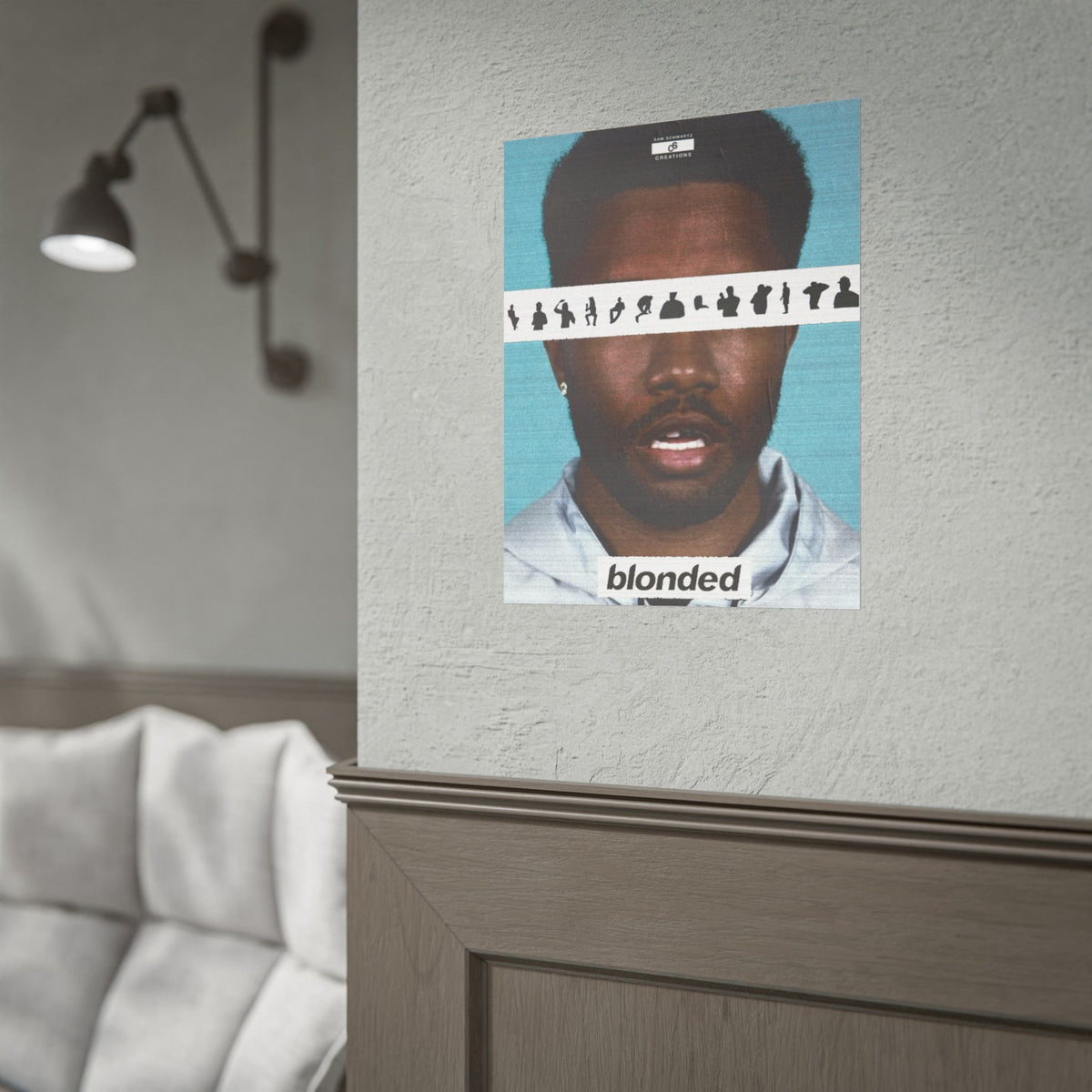 Blonded Poster | Frank Ocean Music Wall Art