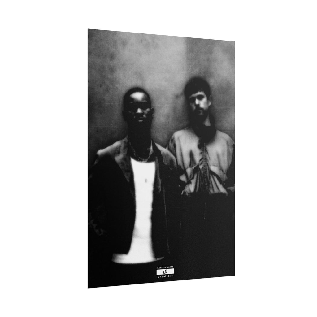 No Signal Duo Poster | Dave Hip-Hop Photography Wall Art