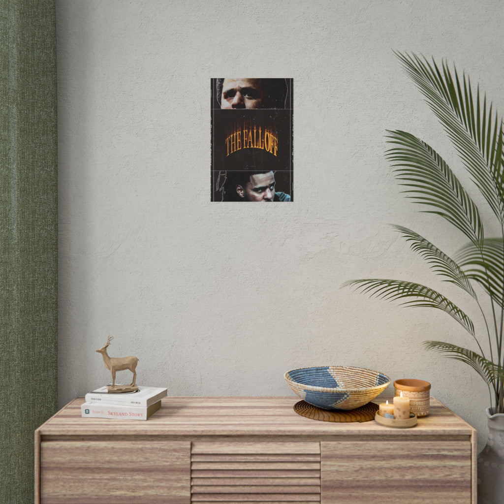 The Fall-Off 2.6.26 Poster | J. Cole Hip-Hop Wall Art