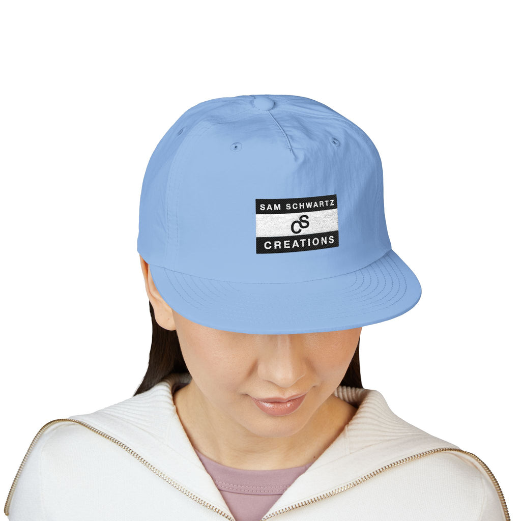 Sam Schwartz Creations Surf Cap - Sam Schwartz Creations Embroidered Patch Hat
