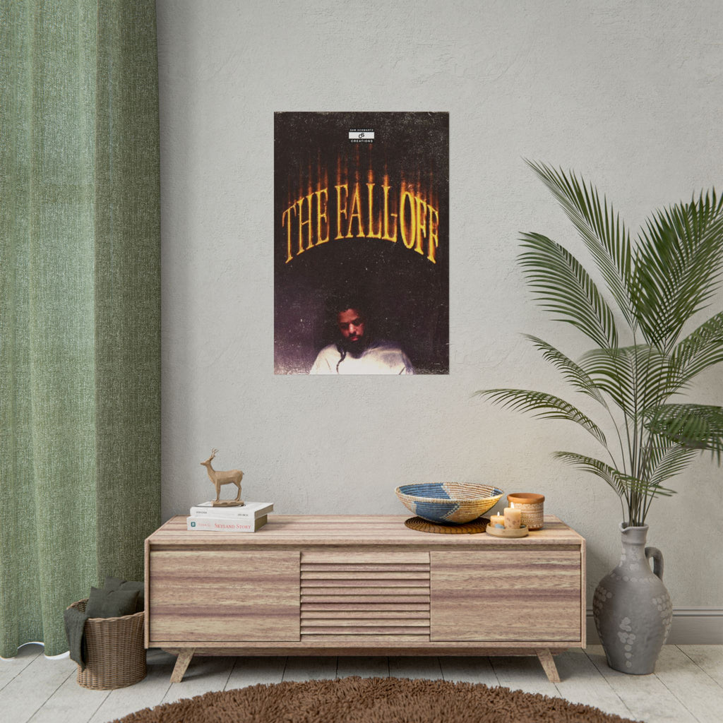 The Fall-Off Poster | J. Cole Hip-Hop Wall Art