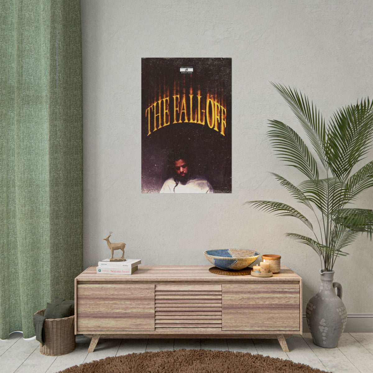 The Fall-Off Poster | J. Cole Hip-Hop Wall Art