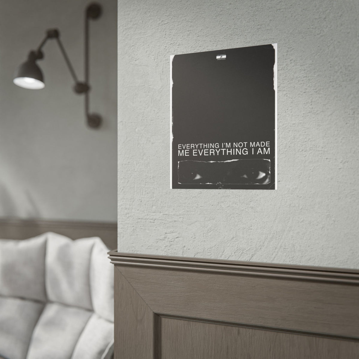 Everything I Am Poster | Minimalist Kanye West Hip-Hop Wall Art