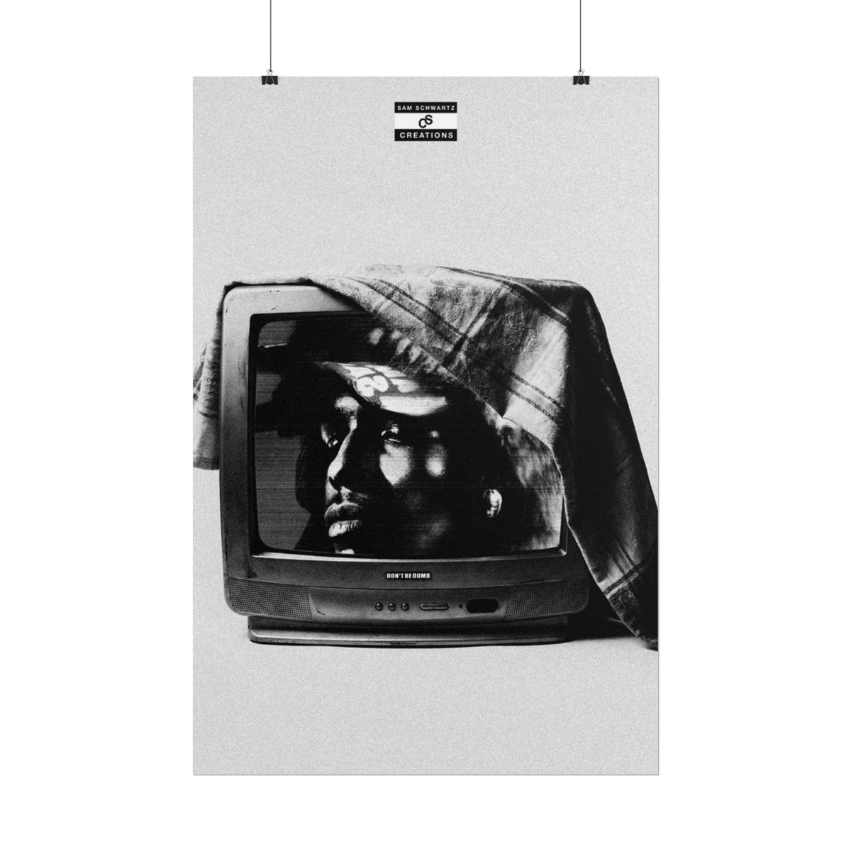 Don’t Be Dumb Poster | CRT Hip-Hop Wall Art
