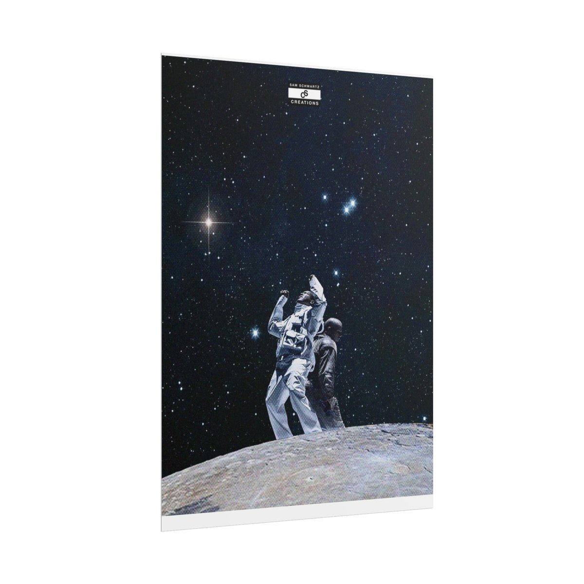 Among the Stars Poster | Kanye West & Don Toliver Music Wall Art