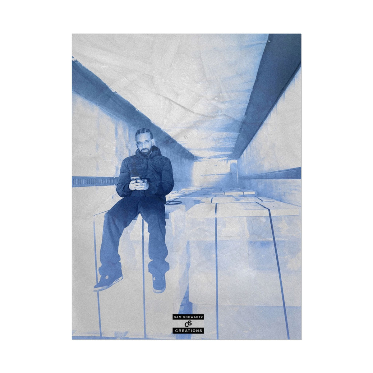 Cold Storage Poster | Drake Music Wall Art