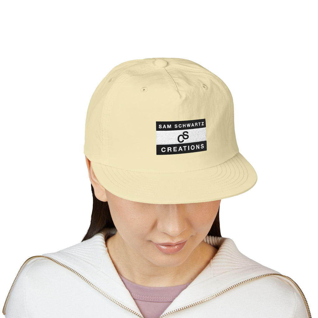 Sam Schwartz Creations Surf Cap - Sam Schwartz Creations Embroidered Patch Hat