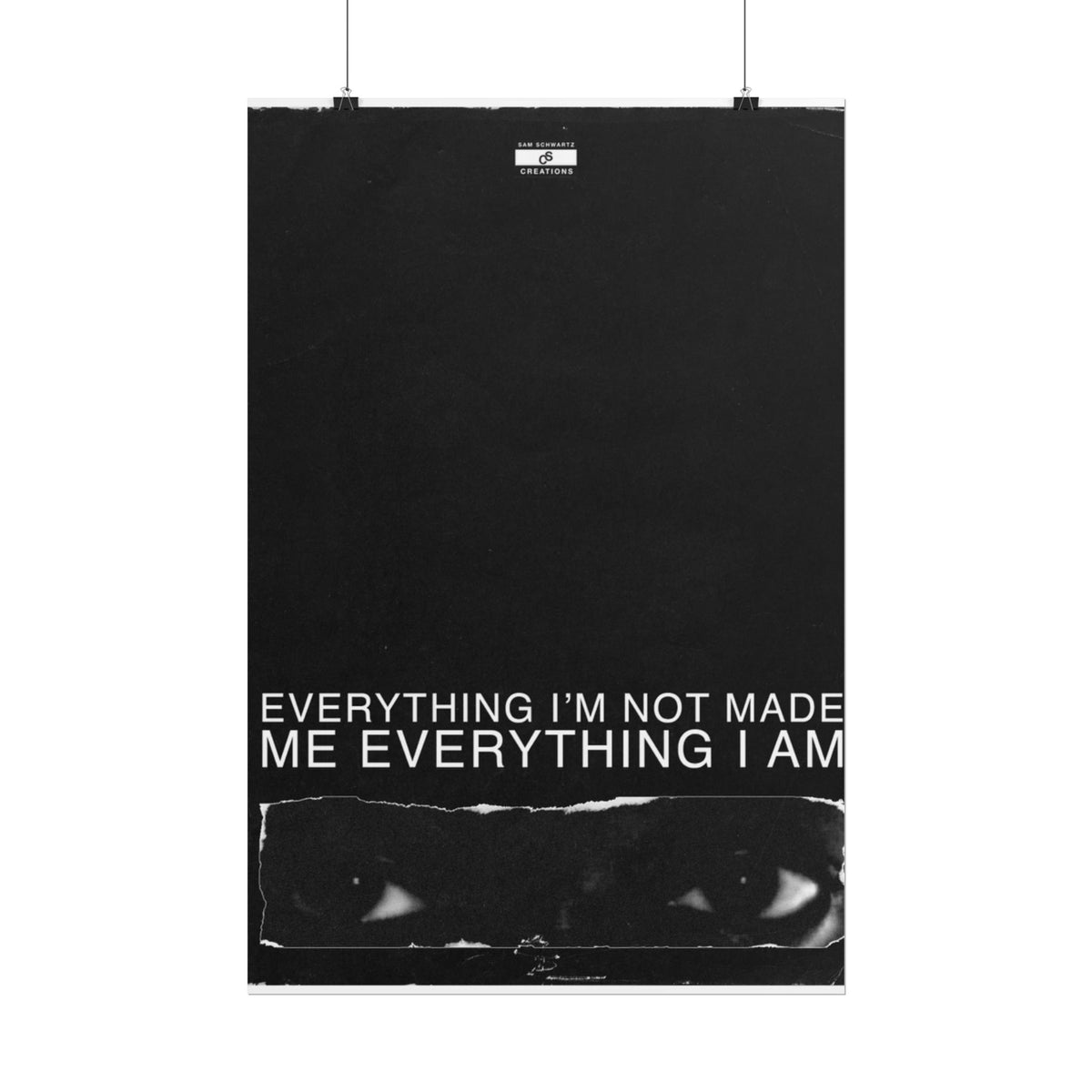 Everything I Am Poster | Minimalist Kanye West Hip-Hop Wall Art