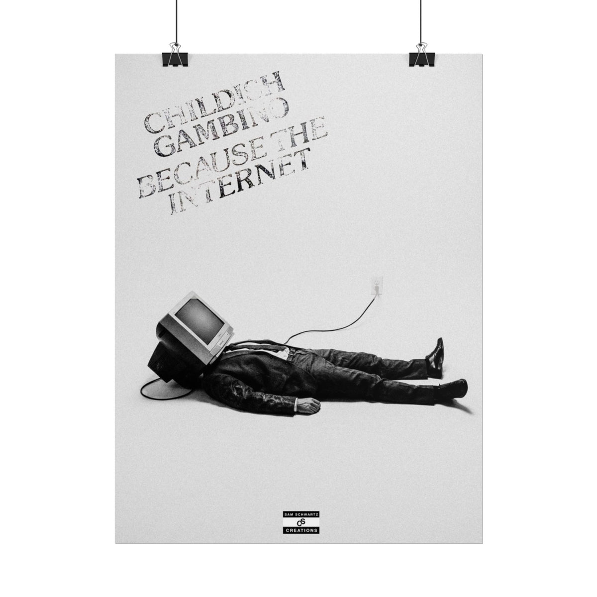 Because the Internet Poster | Childish Gambino Wall Art