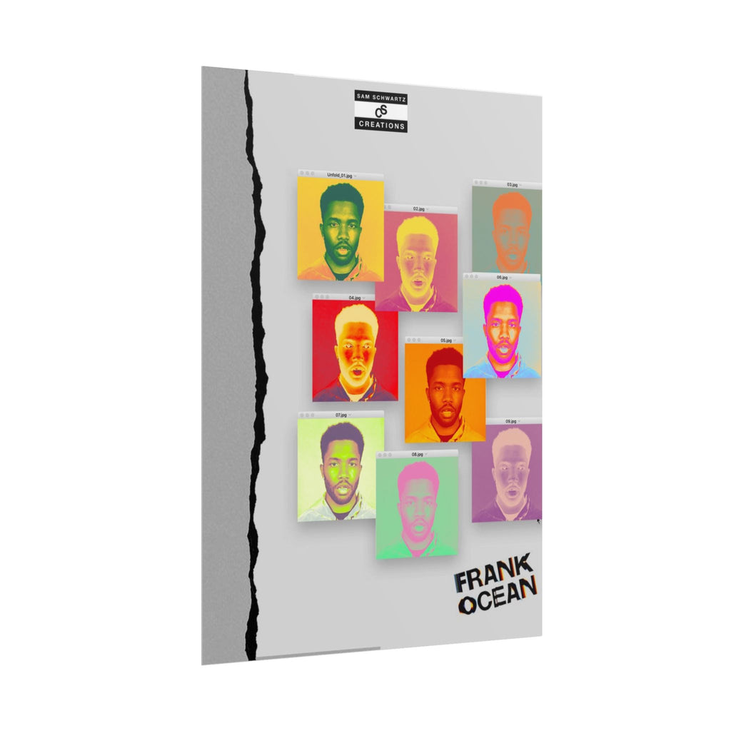 Color Study Poster | Frank Ocean Pop Art Wall Art