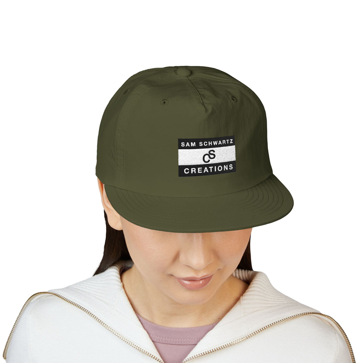 Sam Schwartz Creations Surf Cap - Sam Schwartz Creations Embroidered Patch Hat