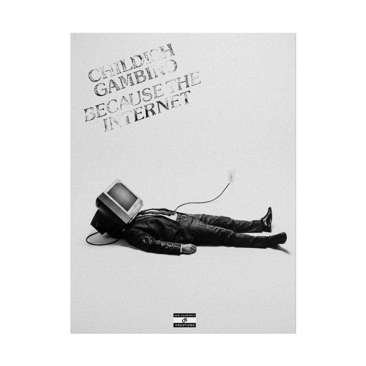 Because the Internet Poster | Childish Gambino Wall Art
