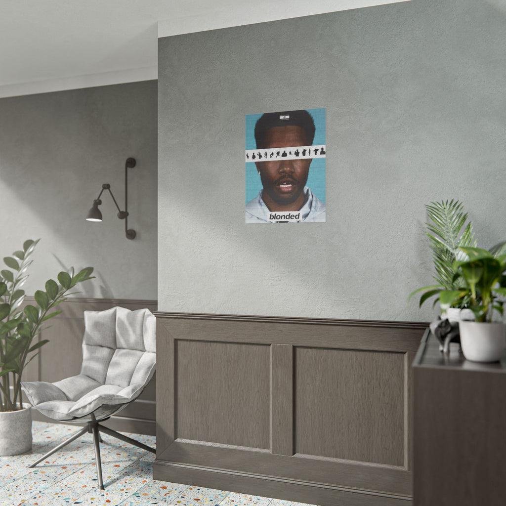 Blonded Poster | Frank Ocean Music Wall Art